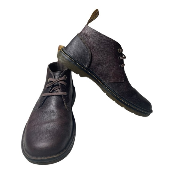 Dr. Martens Industrial Men’s Sussex Bear Track Brown Leather Chukka Boots main image 10